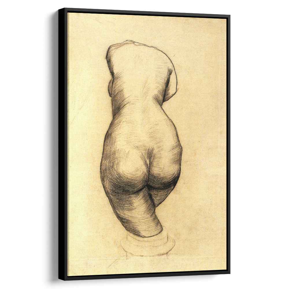 Torso of Venus 1886 by Vincent van Gogh by Vincent van Gogh - Post-Impressionist canvas print