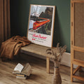 Shasta Daylight PortlandSan Francisco Poster by Moryarty - Oil Painting canvas print