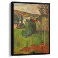 View of Pont-Aven from Lezaven 1888 by Paul Gauguin by Paul Gauguin - Post-Impressionist canvas print