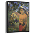 Where are you going 1892 by Paul Gauguin by Paul Gauguin - Post-Impressionist canvas print