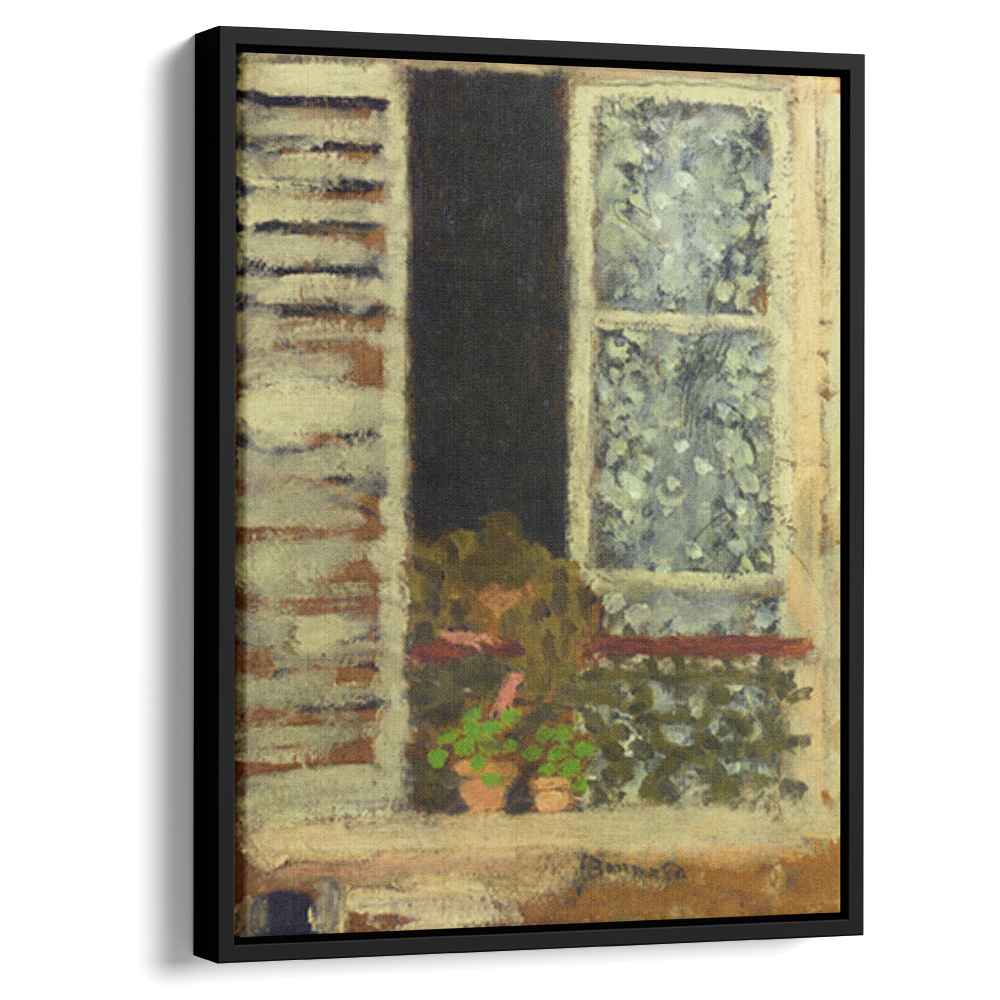 Woman at Her Window 1895 by Pierre Bonnard by Pierre Bonnard - Oil Painting canvas print