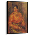 Woman in a Red Blouse 1914 by Pierre-Auguste Renoir by Pierre-Auguste Renoir - Impressionist canvas print