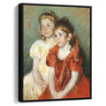 Young Girls 1897 by Mary Cassatt by Mary Cassatt - Impressionist canvas print