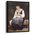 Young Worker 1869 by William-Adolphe Bouguereau by William-Adolphe Bouguereau - Academic canvas print